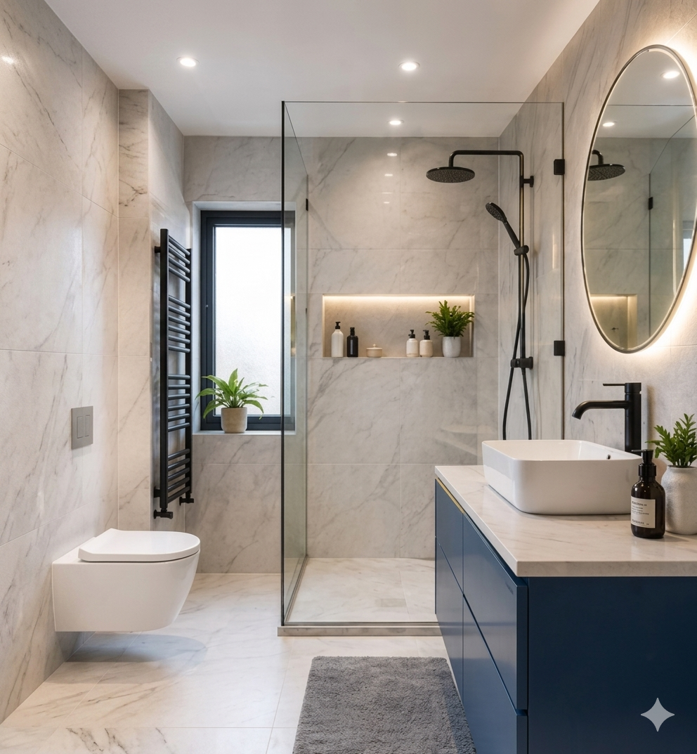 Harrington bathroom renovation